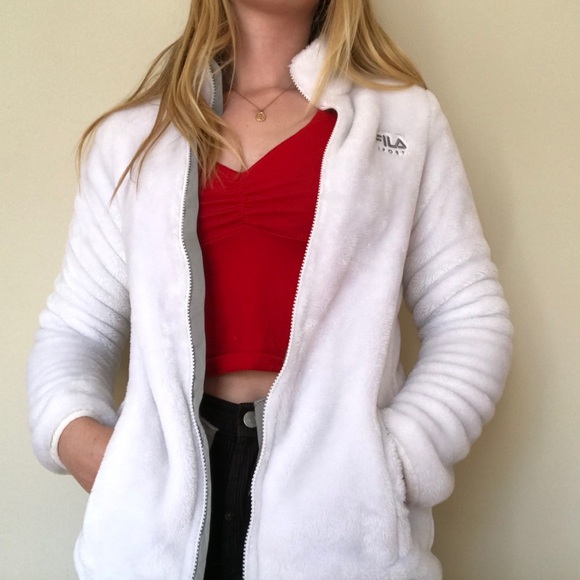 fila fluffy jacket